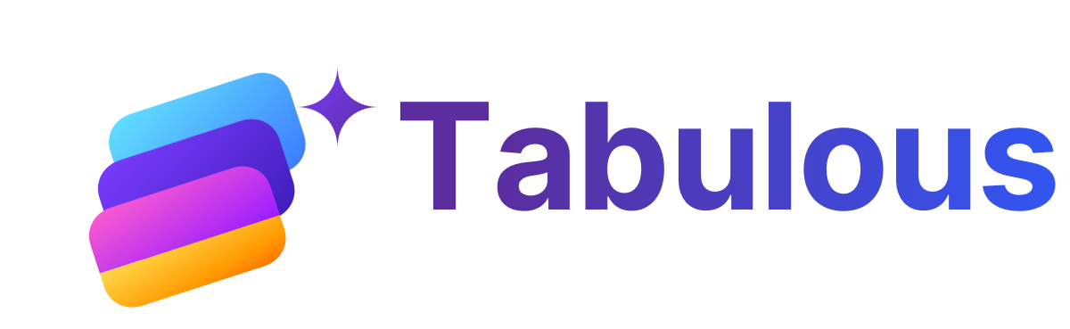 Tabulous wordmark logo